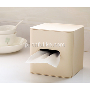 Plastikowy organizer na biurko Tissue Box serwetnik